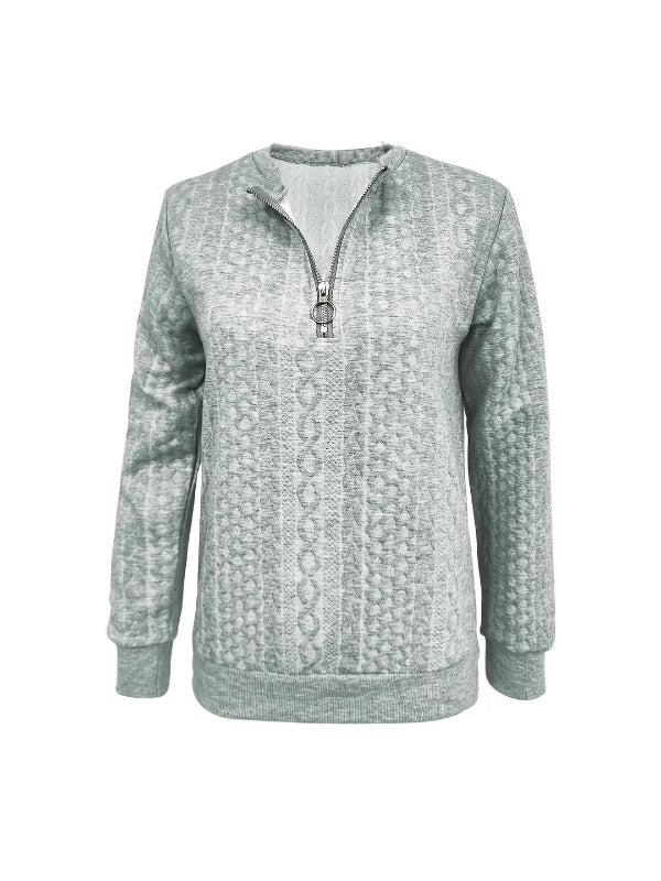 Freya | Chic Half-Zip Top with a Flattering Fit