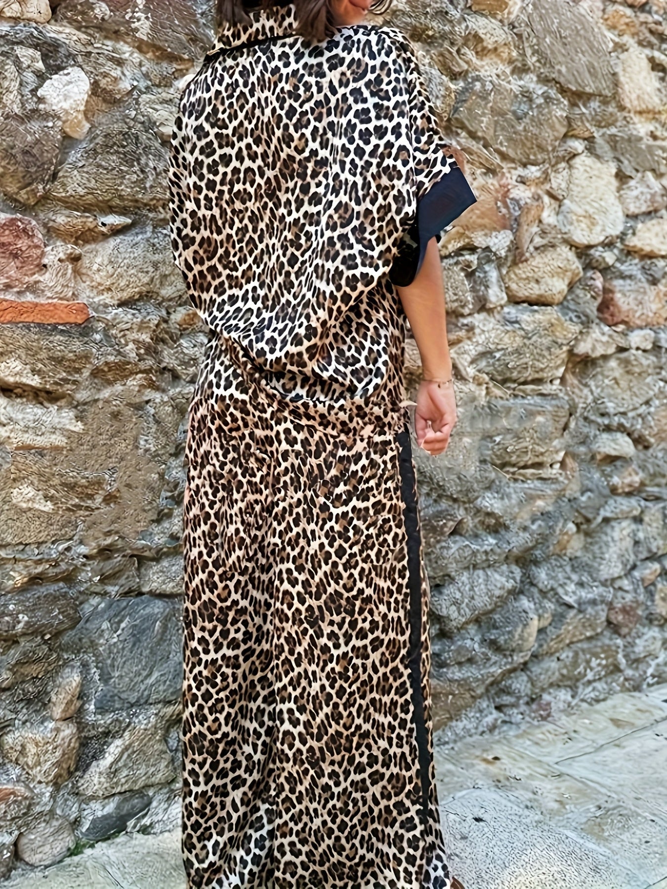 Women's Two-Piece Set | Collared top and Pants
