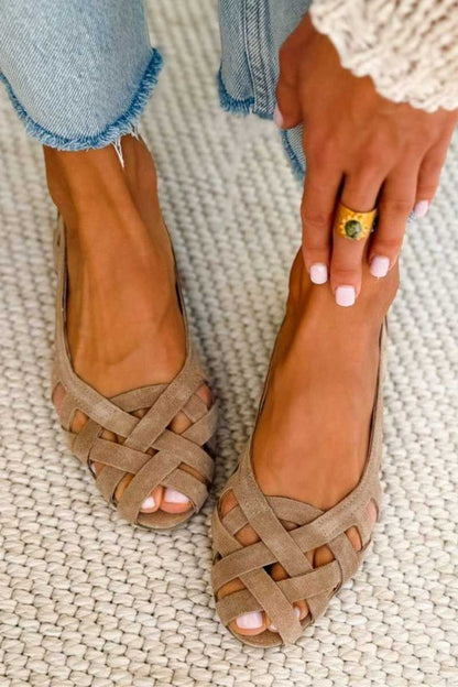 Caterina | Braided Summer Sandals
