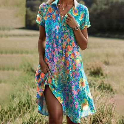 Oriel | Summer Midi Dress