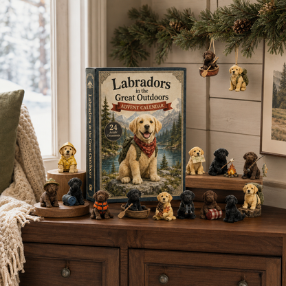 Juniper | Labrador Advent Calendar with 24 Mystery Acrylic Charms