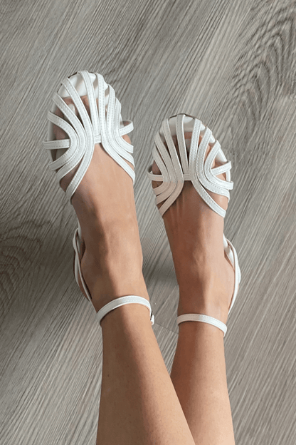Vittoria | Luxe Golden Jewel Sandals
