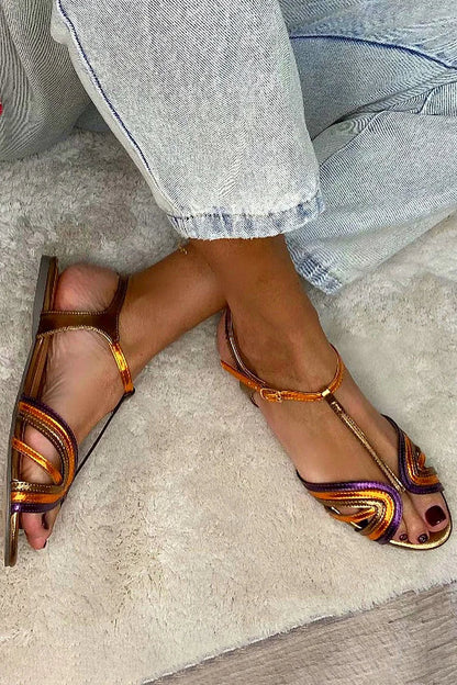 Viviana | Sandals in Mediterranean Colors