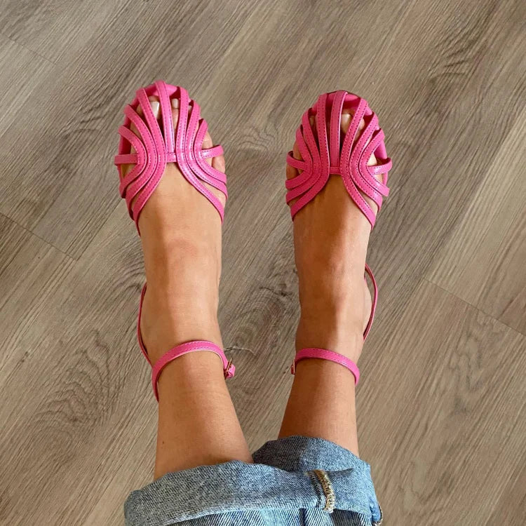 Vittoria | Luxe Golden Jewel Sandals