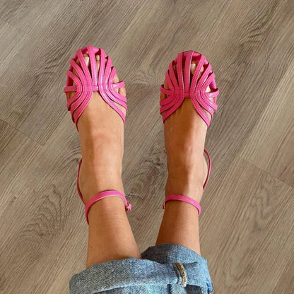 Vittoria | Luxe Golden Jewel Sandals