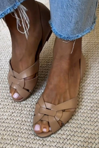 Serafina | Nature-Inspired Woven Sandals