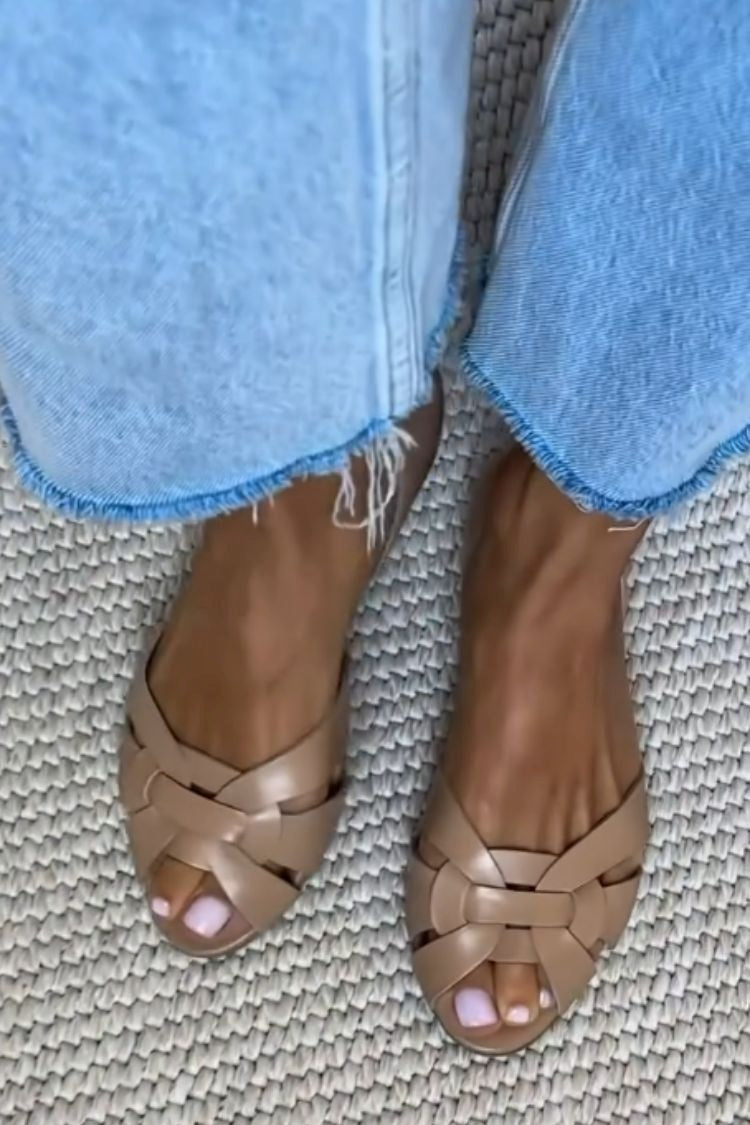 Serafina | Nature-Inspired Woven Sandals