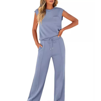 Women's Summer Co-Ord | Sleeveless Top and Pants
