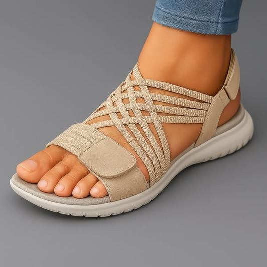 Sanarita - Lightweight Orthopedic Sandals Beige