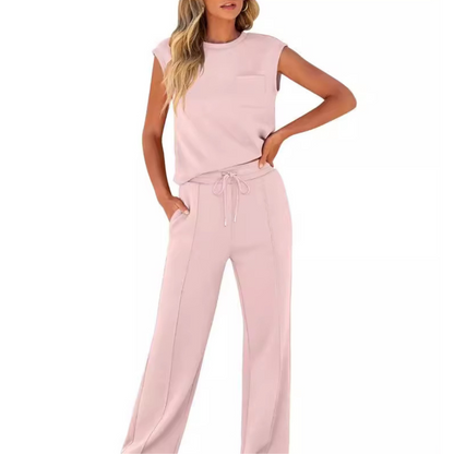 Women's Summer Co-Ord | Sleeveless Top and Pants