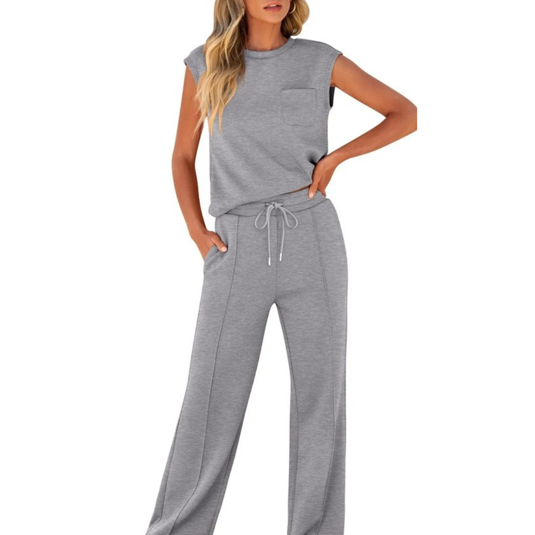 Women's Summer Co-Ord | Sleeveless Top and Pants