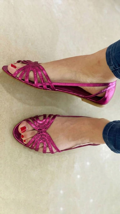 Eleonora | Light Summer Sandals in Golden