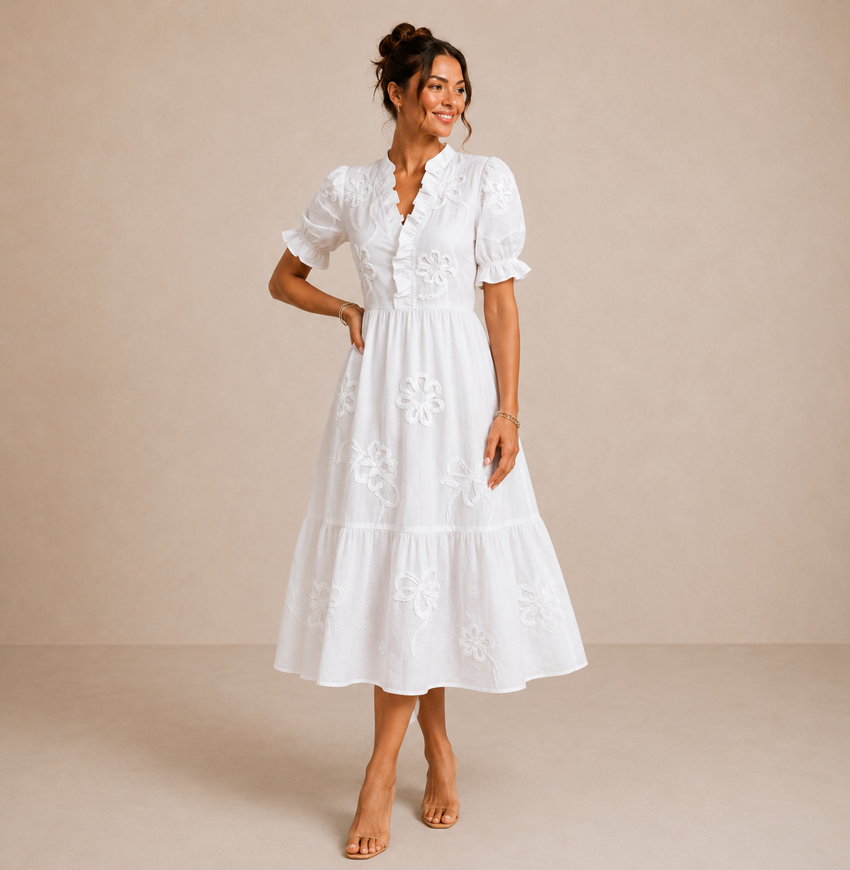 Ida | Wrap Midi Dress