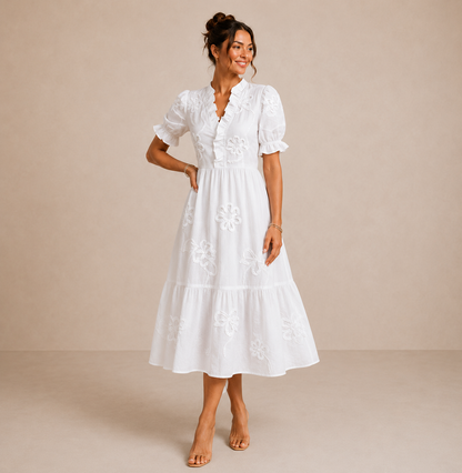 Ida | Wrap Midi Dress