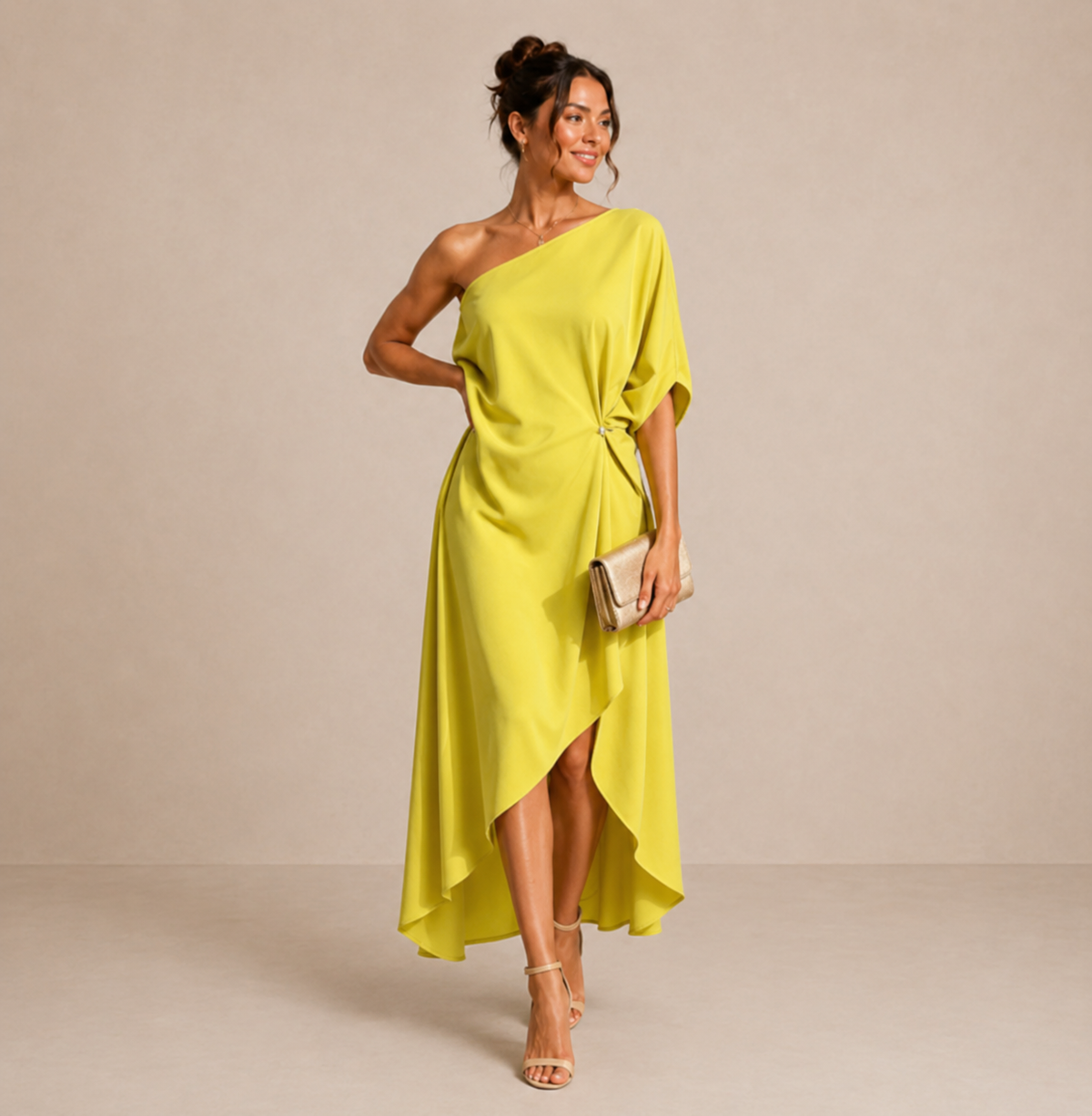 Wren | Square Neck Midi Dress