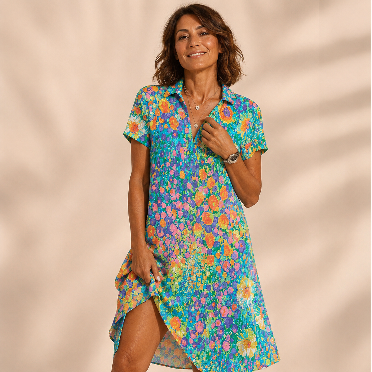 Oriel | Summer Midi Dress