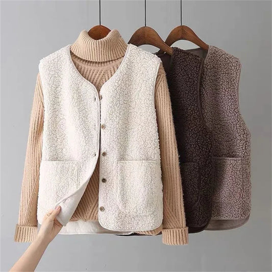 Women’s Outfit Set | Matching Vest and Long-sleeve Tops