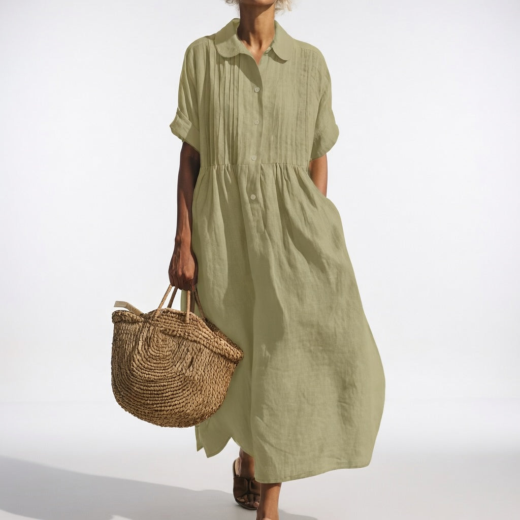 Clara | Effortless summer shirt dress for stylish women