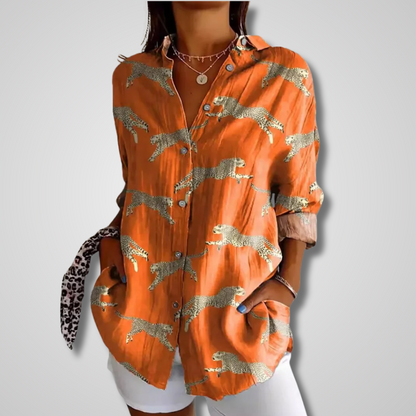 Isabella | Vintage-Inspired Relaxed Shirt with Effortless Charm