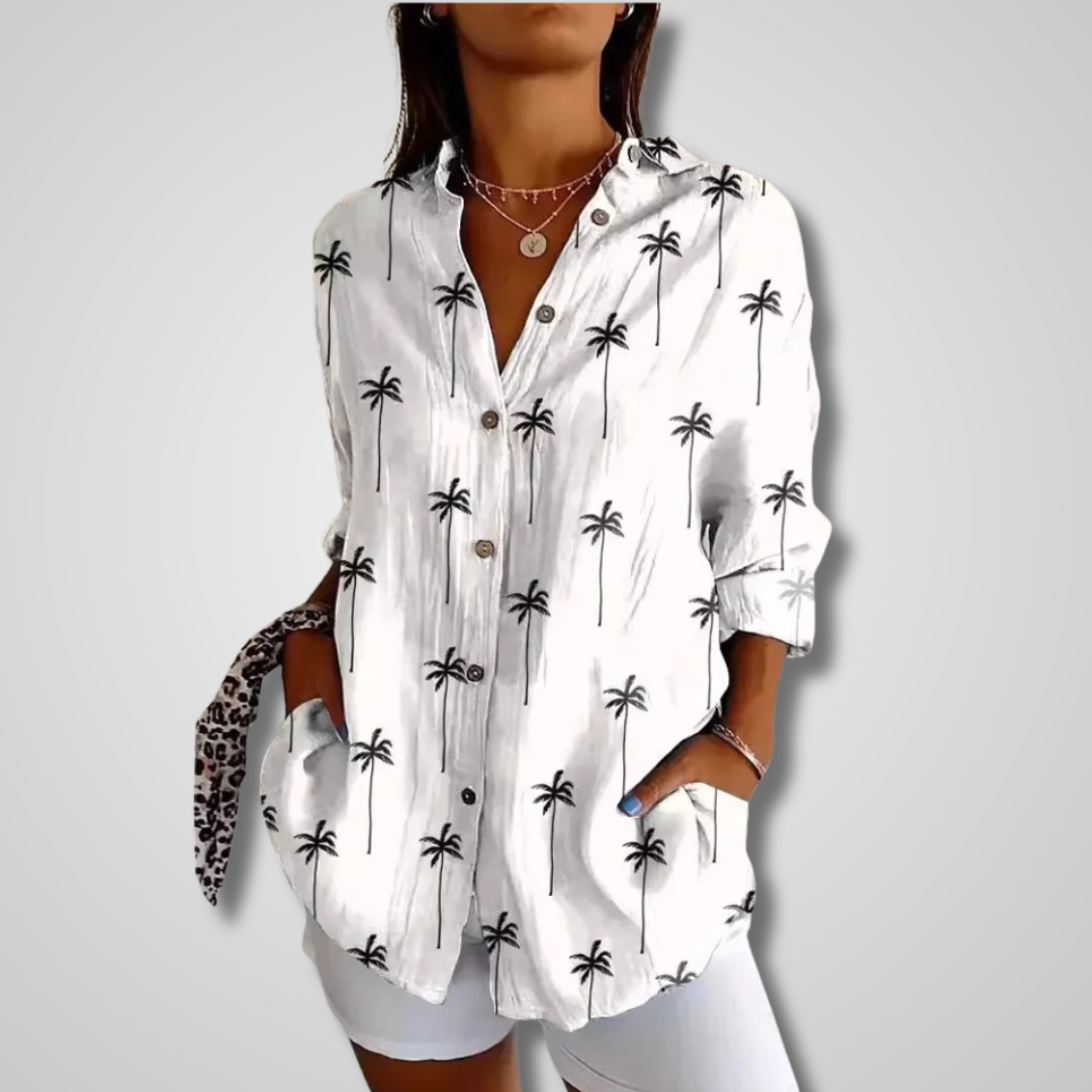 Isabella | Vintage-Inspired Relaxed Shirt with Effortless Charm