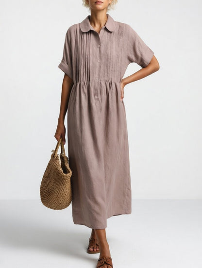 Clara | Effortless summer shirt dress for stylish women