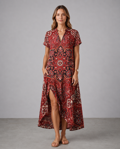Mercer | Effortless floral midi dress for every occasion