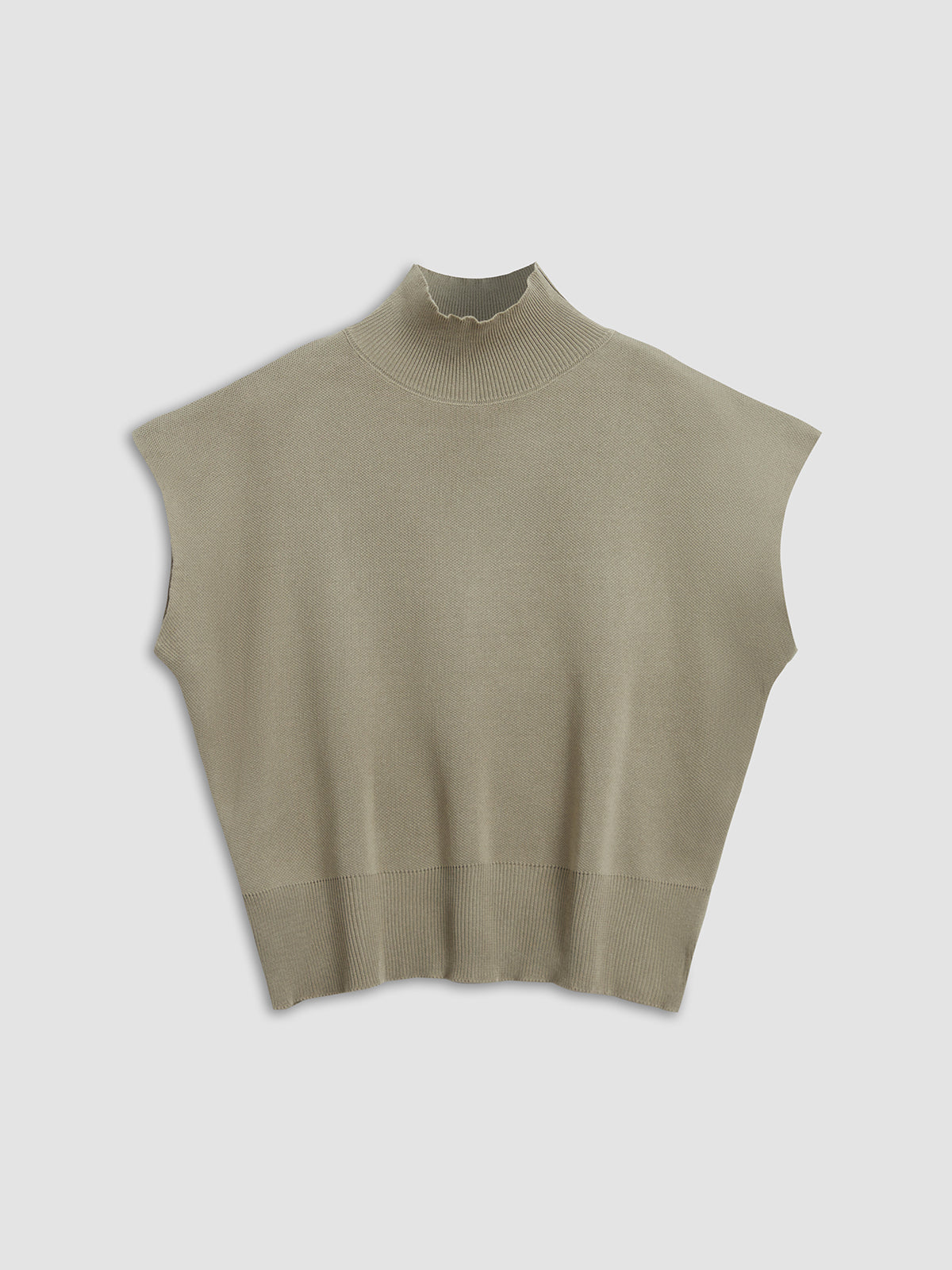 Michelle | Chic Mock Neck Top with Tailored Elegance