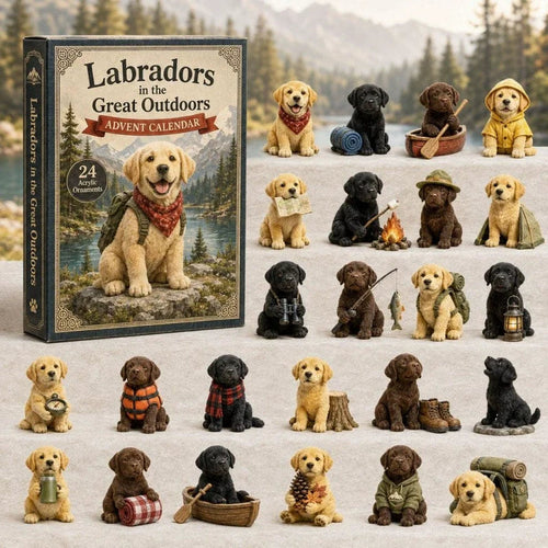 Juniper | Labrador Advent Calendar with 24 Mystery Acrylic Charms