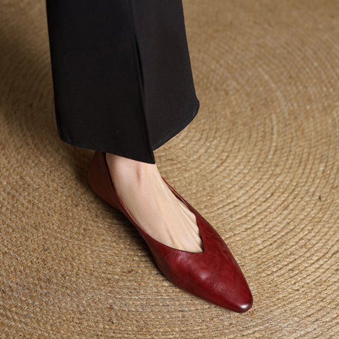 Valmir Genuine Leather Mules