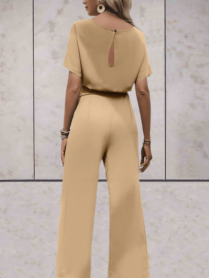Women's Two-Piece Set | Wide-Leg Summer