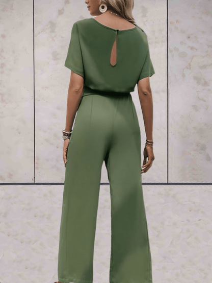 Women's Two-Piece Set | Wide-Leg Summer