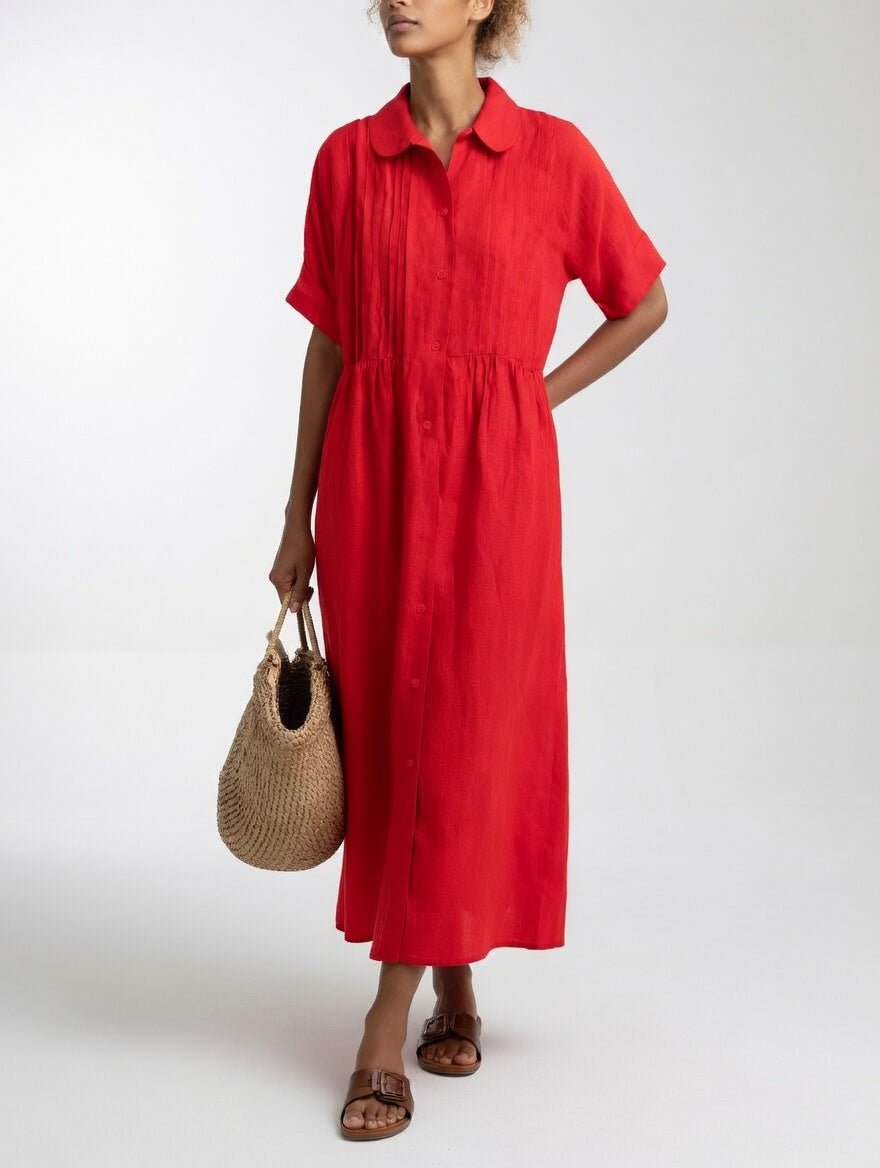 Clara | Effortless summer shirt dress for stylish women