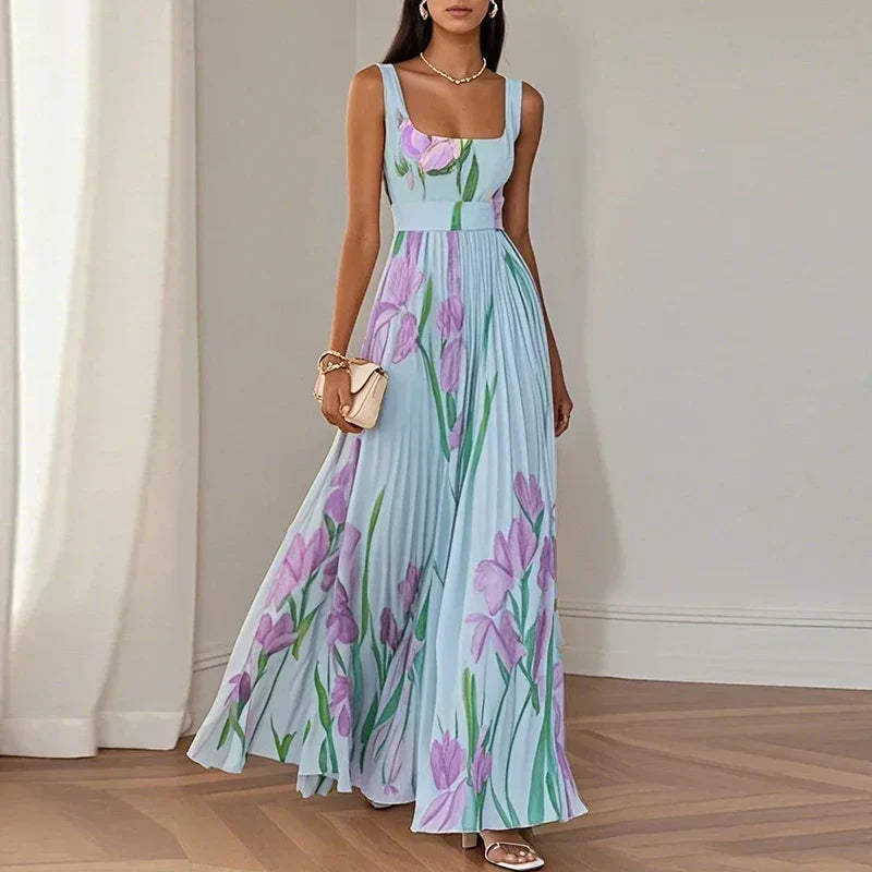 Cleodora | Floral Maxi Dress