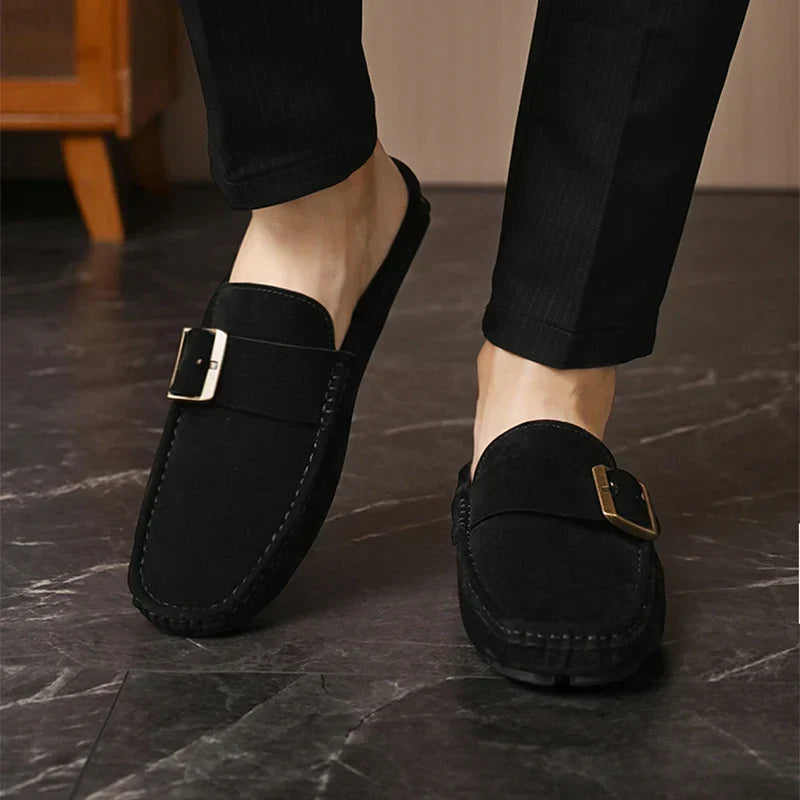 Zayden Suede Mules