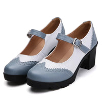 Blue white