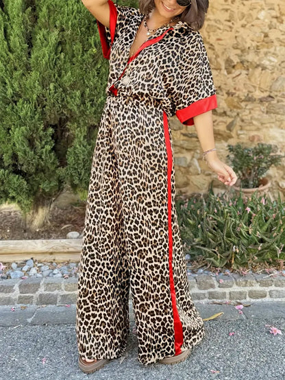 Women's Two-Piece Set | Collared top and Pants