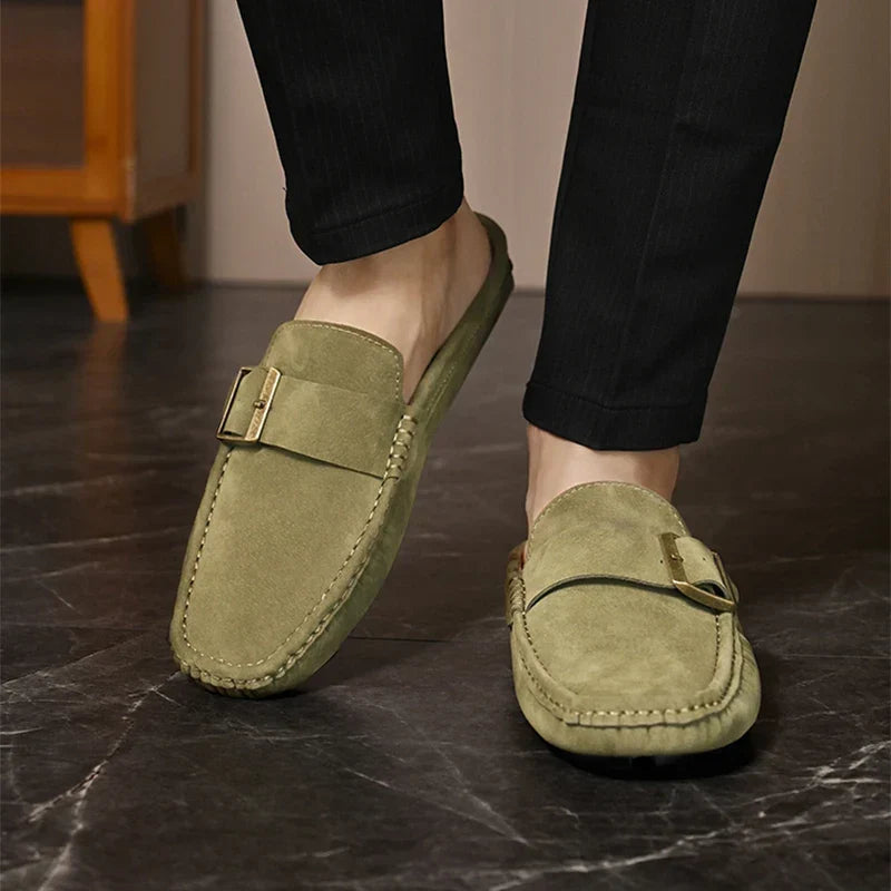 Zayden Suede Mules