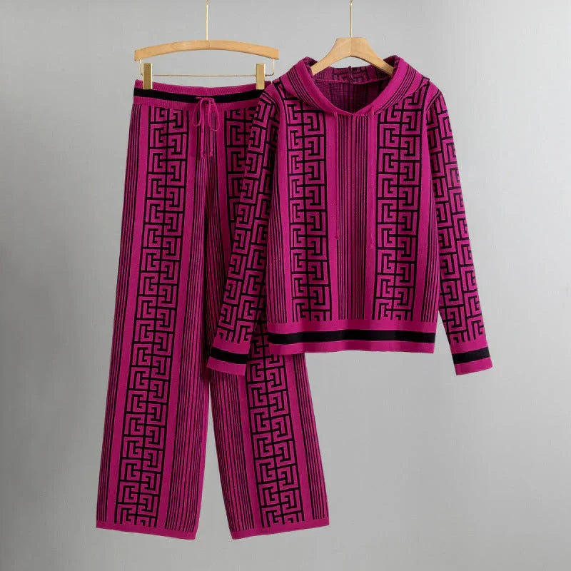 Women’s Two Piece Set | Hooded Long Sleeve