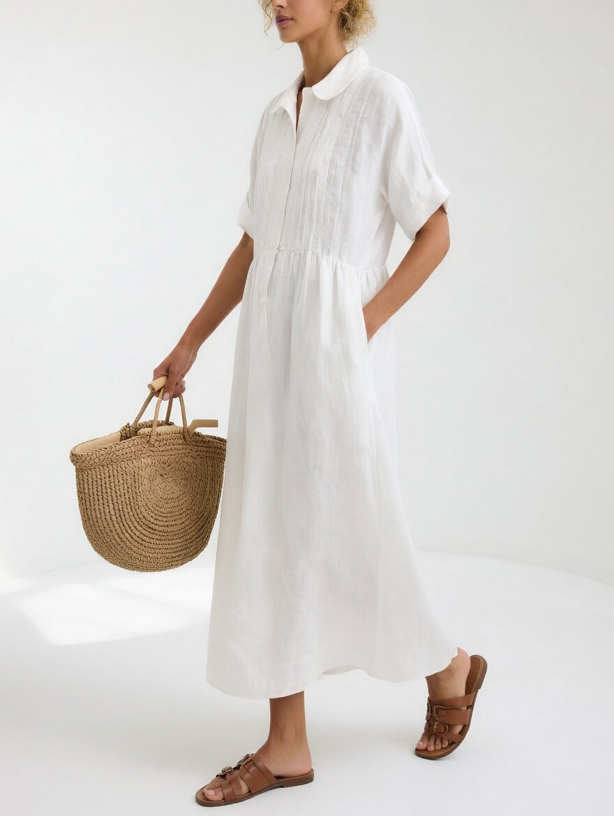 Clara | Effortless summer shirt dress for stylish women