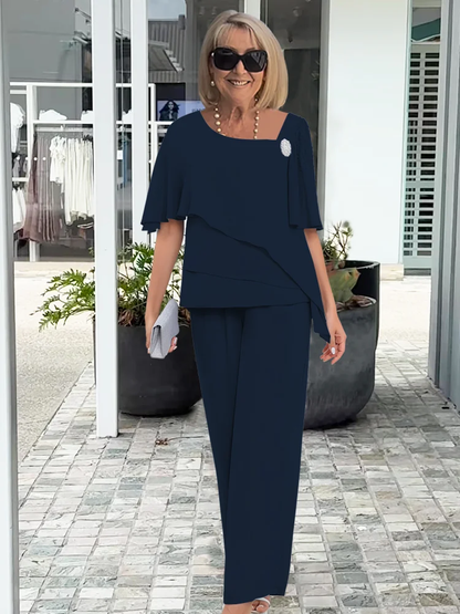 Women's 2 Piece Set | Square Neck Wedding