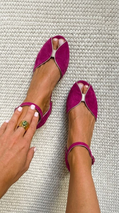 Olivia | Chic Sage Green Sandals
