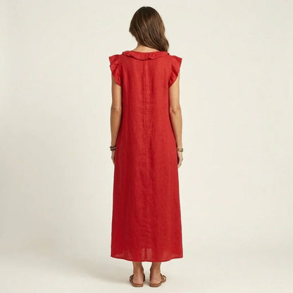 Julia | Effortlessly elegant boho maxi dress