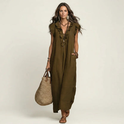 Julia | Effortlessly elegant boho maxi dress