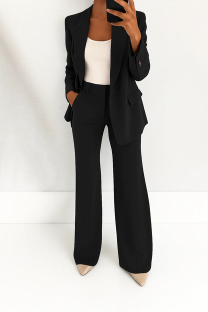Women's Two-Piece Suit | Long-sleeve blazer and Trousers