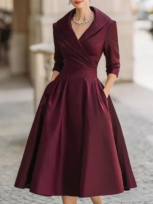 Ffion | Fitted Midi Dress