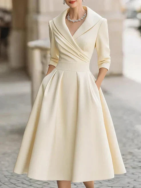 Ffion | Fitted Midi Dress