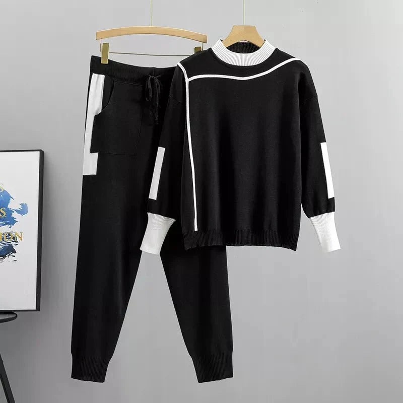 Women's Tracksuit | Long Sleeve Top Jogger Pants