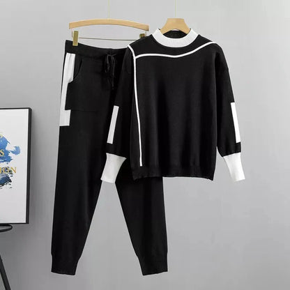 Women's Tracksuit | Long Sleeve Top Jogger Pants