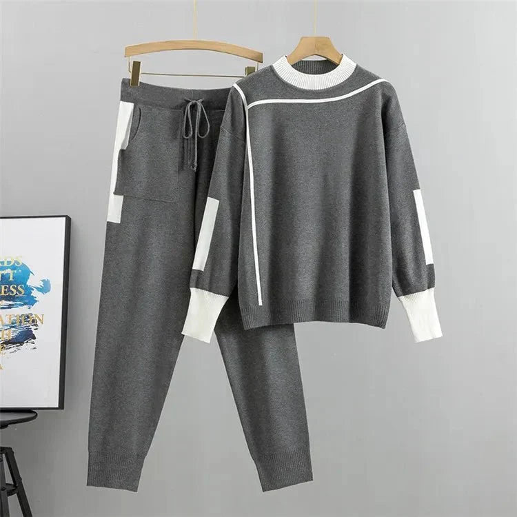 Women's Tracksuit | Long Sleeve Top Jogger Pants
