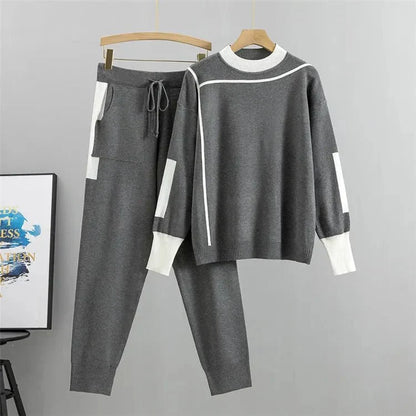 Women's Tracksuit | Long Sleeve Top Jogger Pants